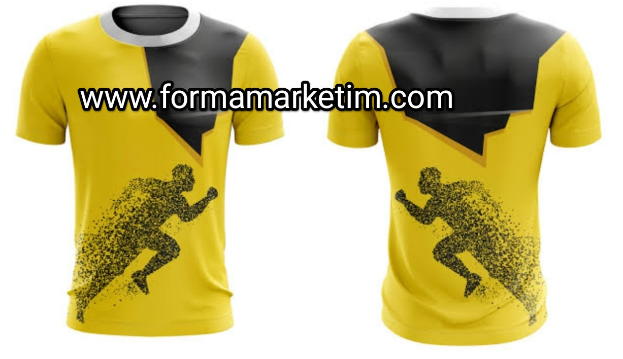 Koşu t-shirt forma