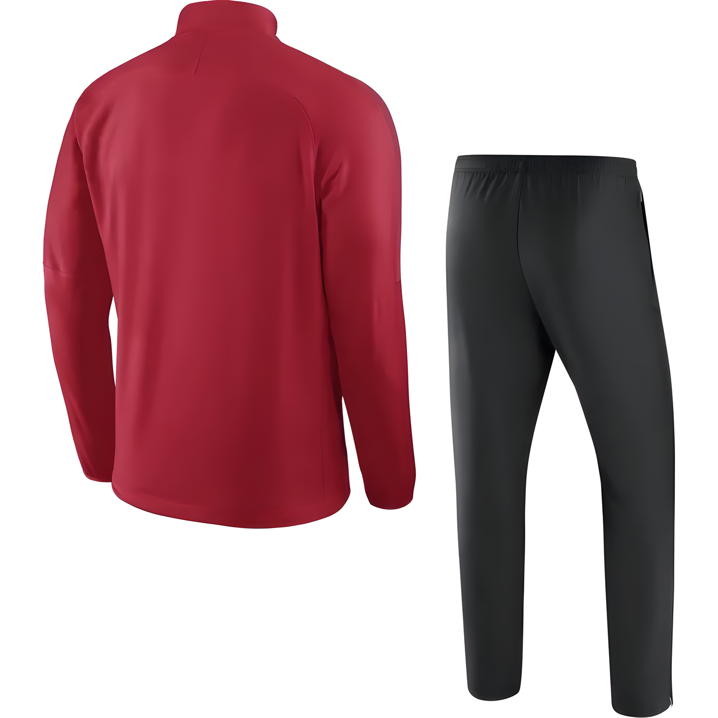 Красный спортивный костюм