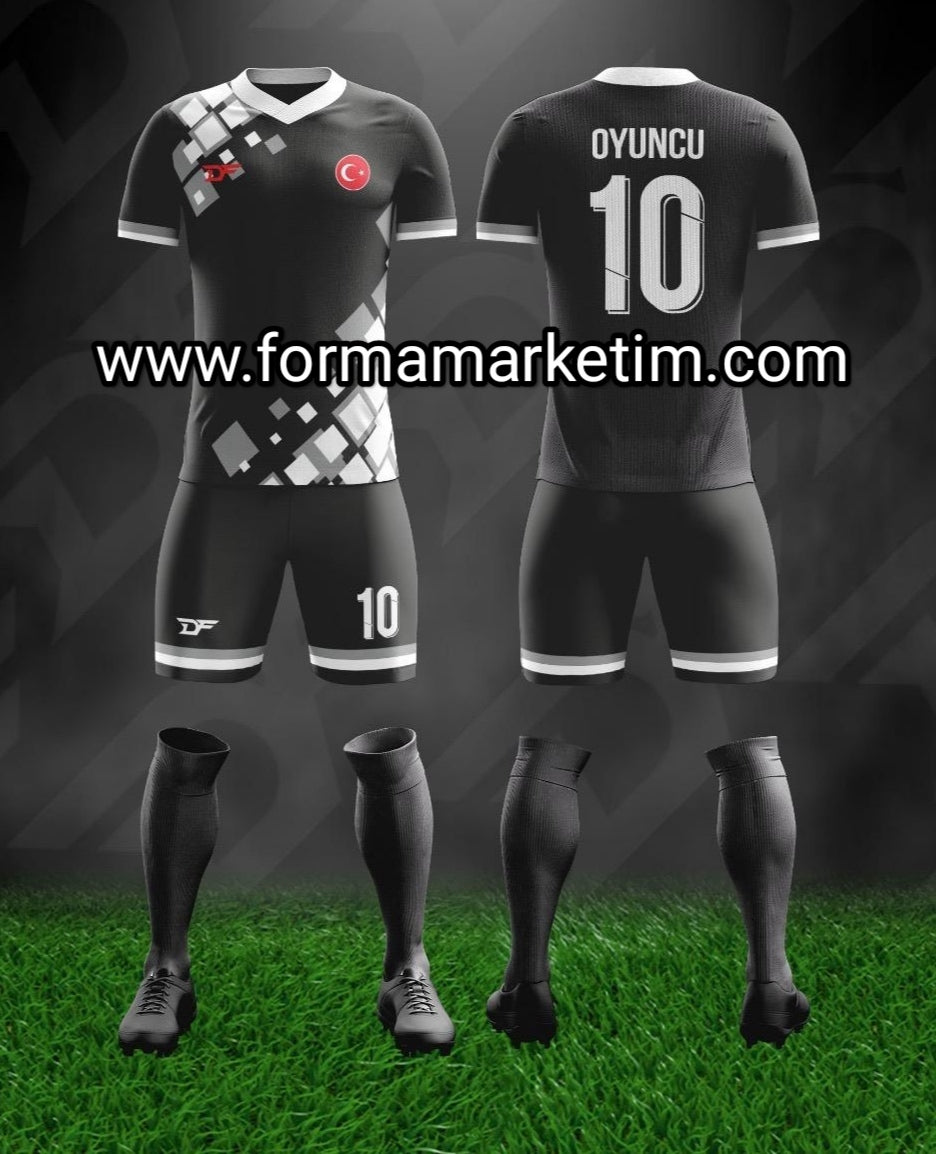 Siyah Beyaz forma