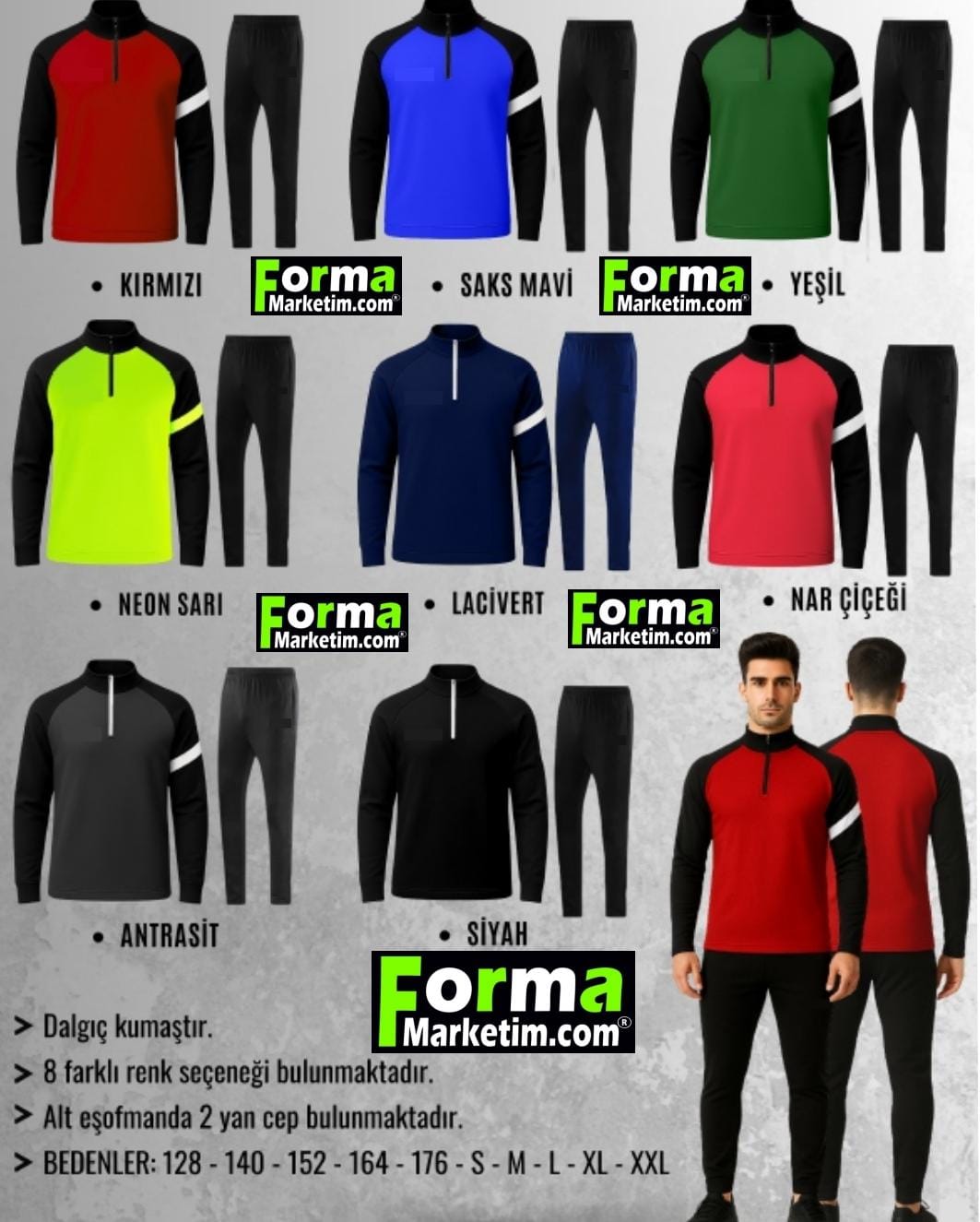 Futbol Antrenman Eşofmanı