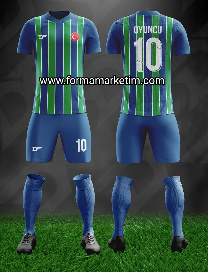 Forma Marketim Yeşil lacivert Forma