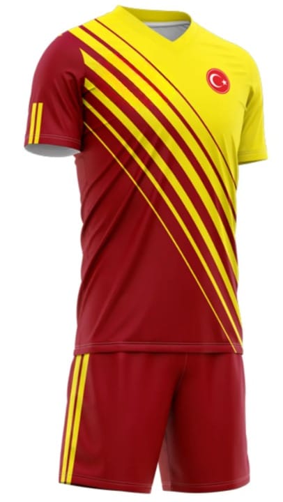 YELLOW RED SPAIN JERSEY