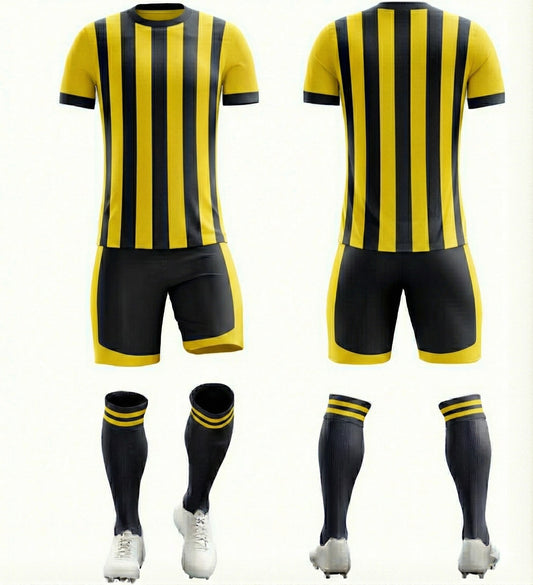 Sarı Siyah Çubuklu Forma