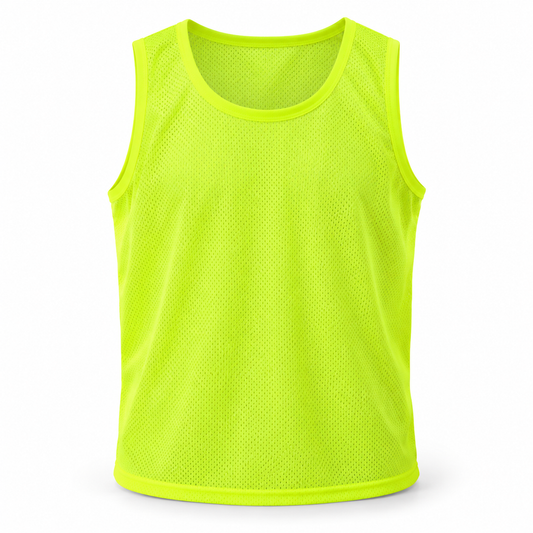 Neon sarı antrenman yeleği