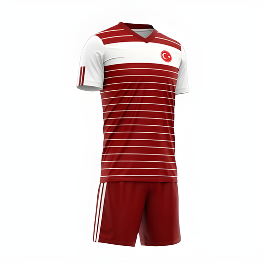 Striped Red White Jersey