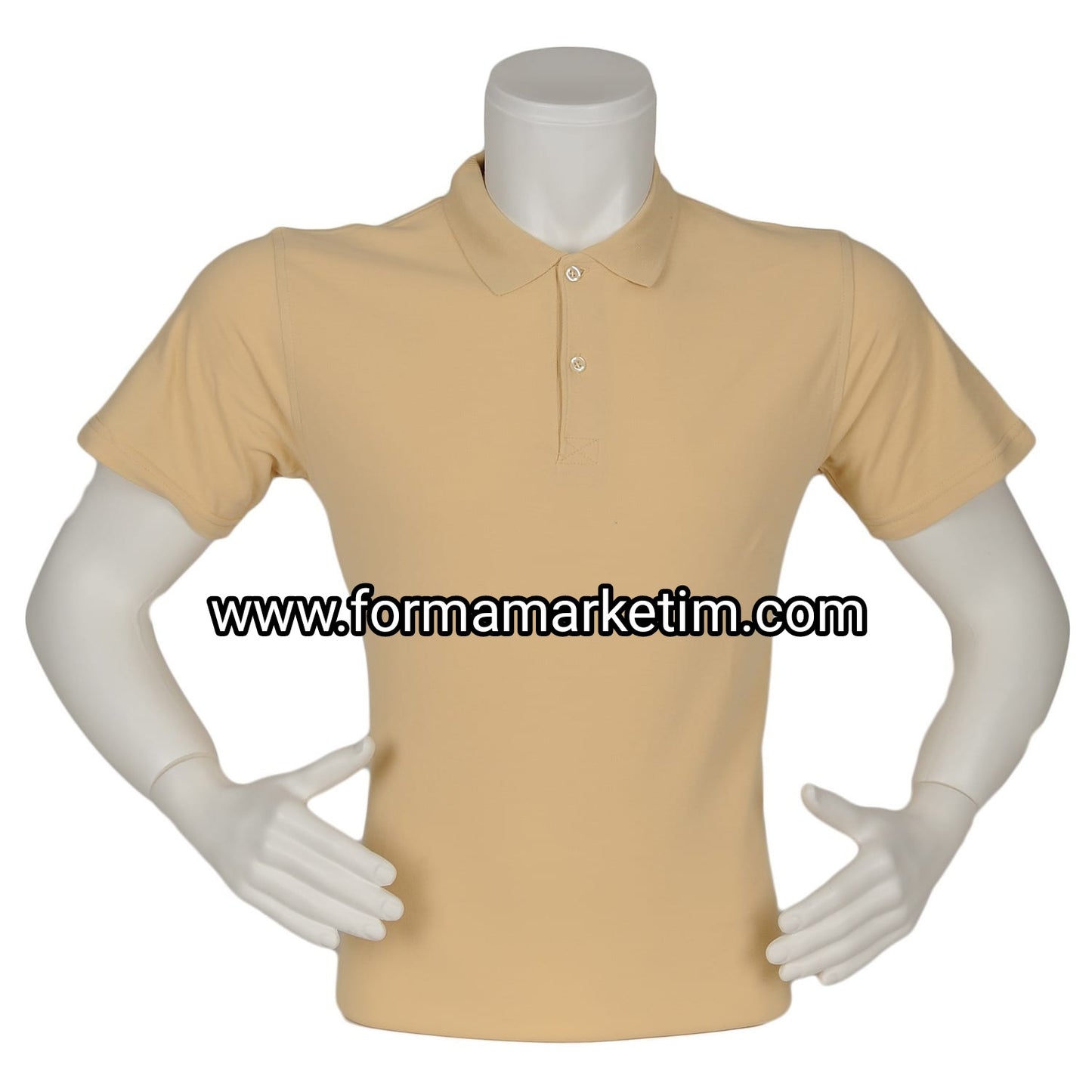 Polo collar short sleeve t-shirt 