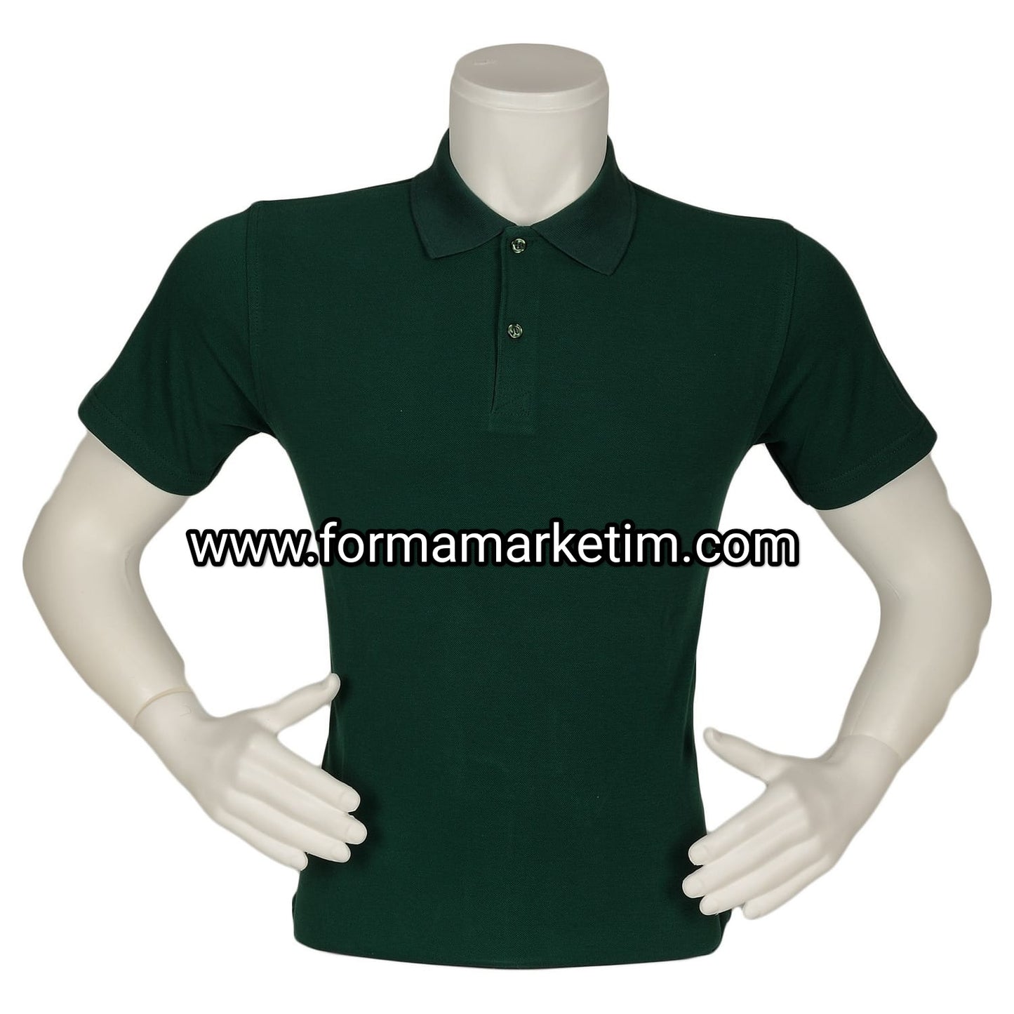 Polo collar short sleeve t-shirt 