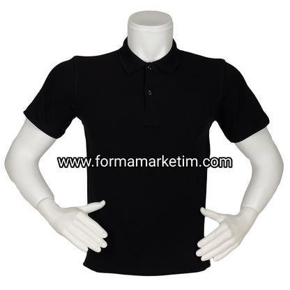 Polo collar short sleeve t-shirt 