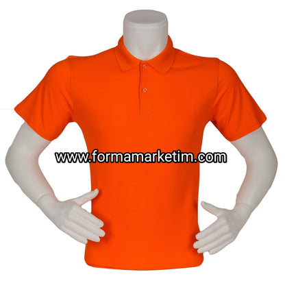 Polo collar short sleeve t-shirt 