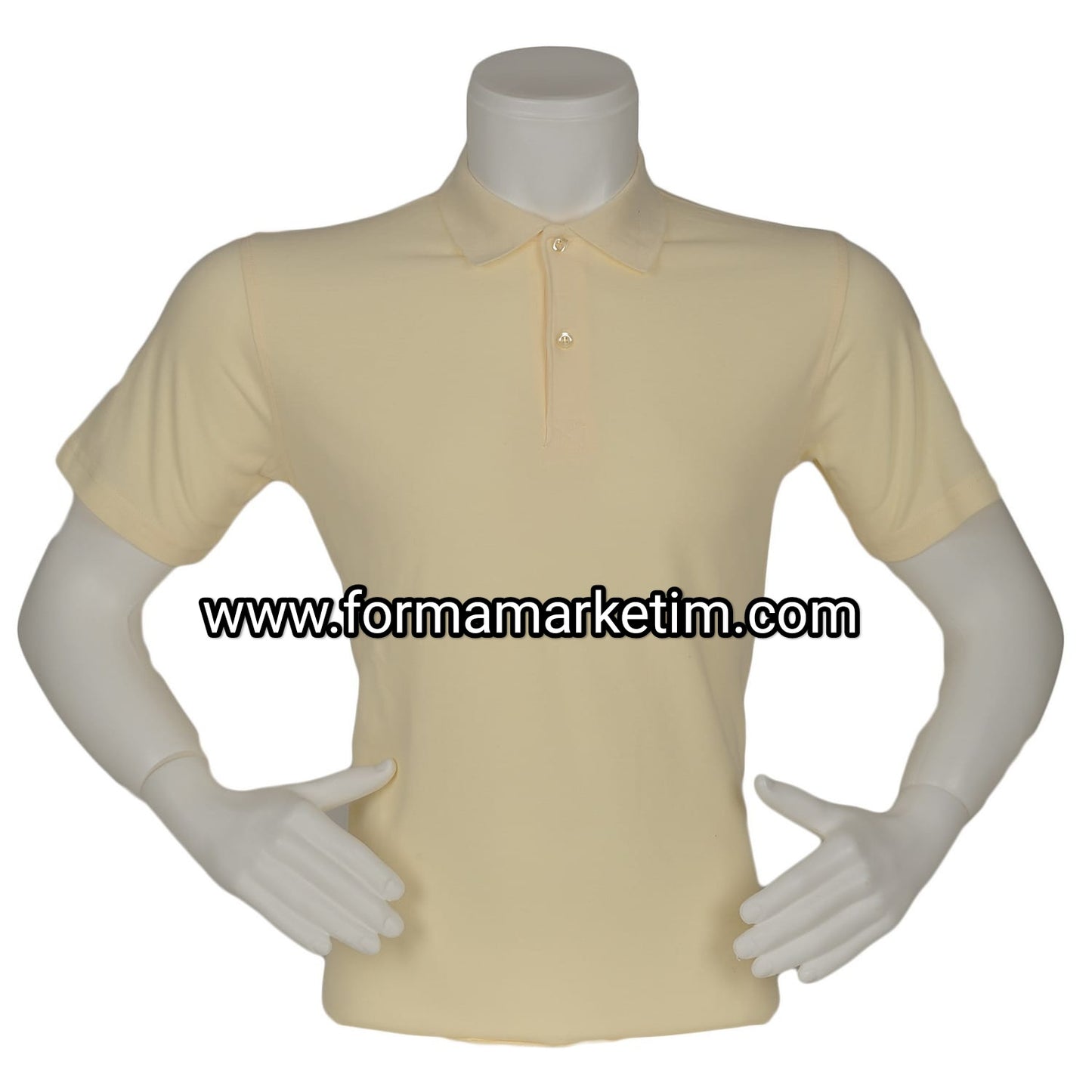 Polo collar short sleeve t-shirt 