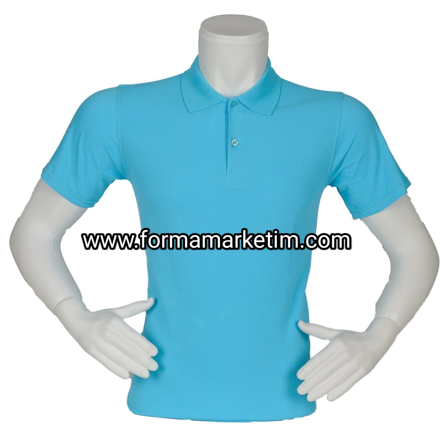 Polo collar short sleeve t-shirt 