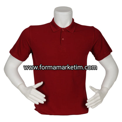 Polo collar short sleeve t-shirt 