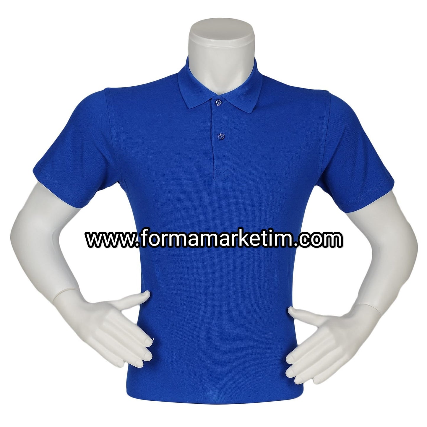 Polo collar short sleeve t-shirt 