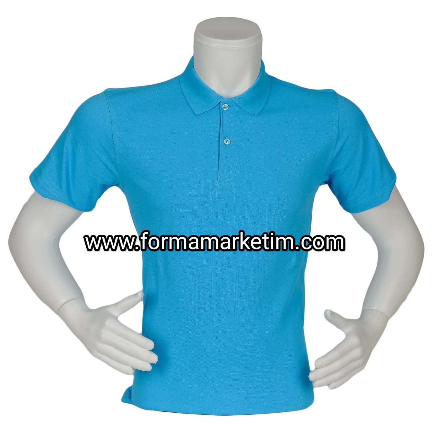 Polo collar short sleeve t-shirt 