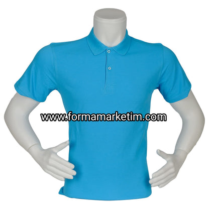 Polo collar short sleeve t-shirt 