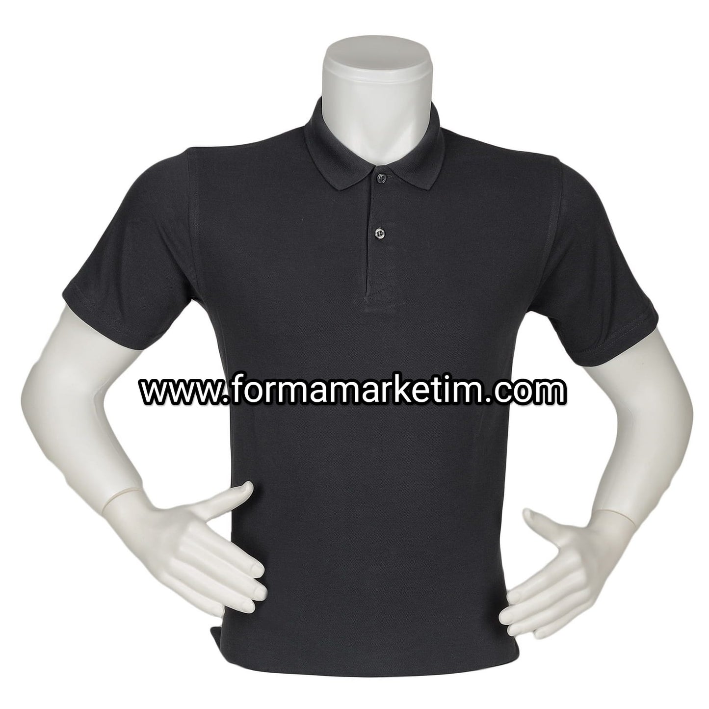 Polo collar short sleeve t-shirt 