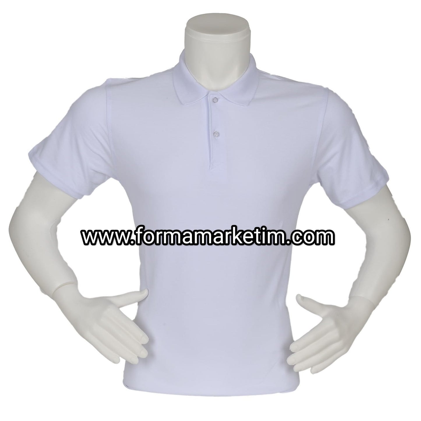 Polo collar short sleeve t-shirt 