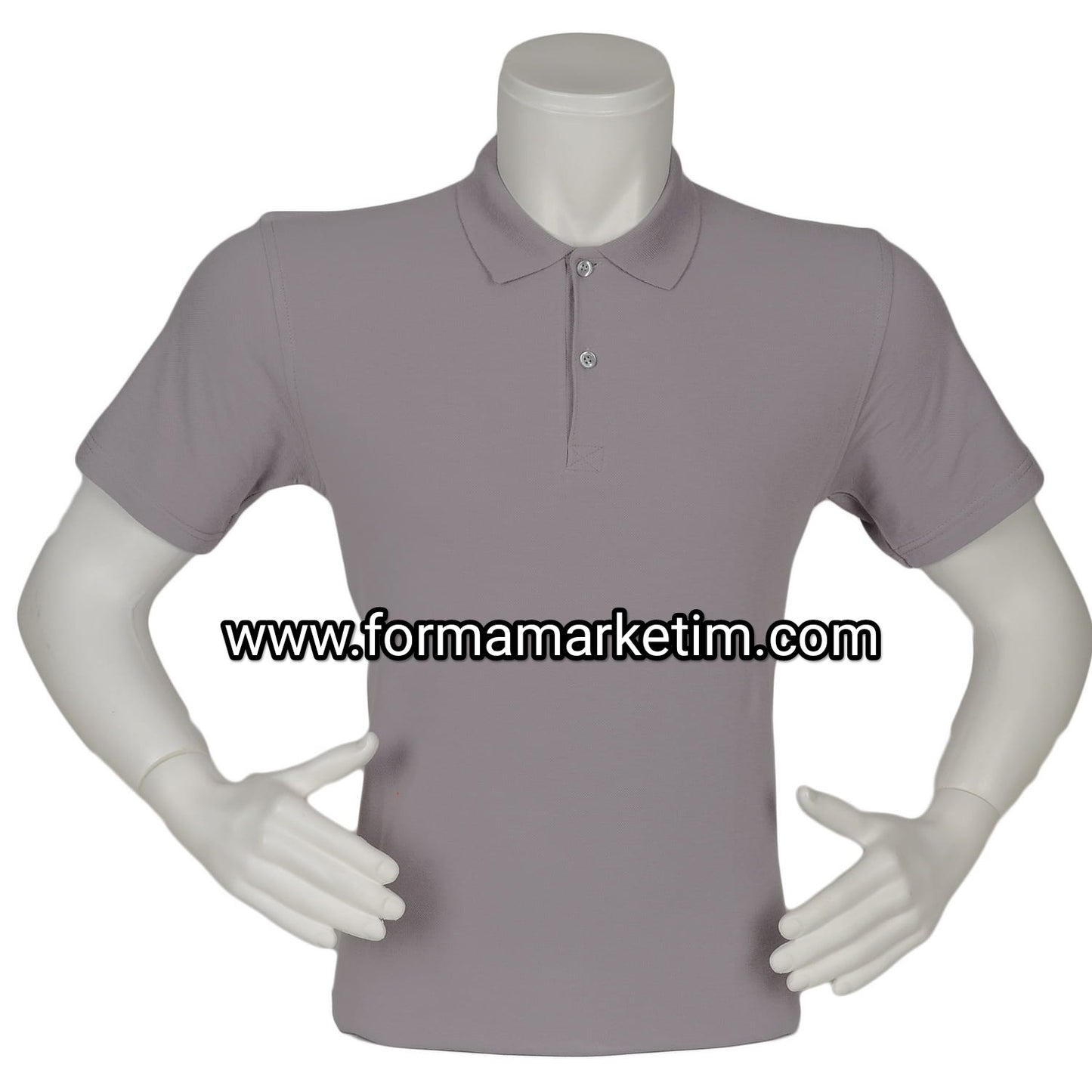 Polo collar short sleeve t-shirt 