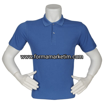 Polo collar short sleeve t-shirt 